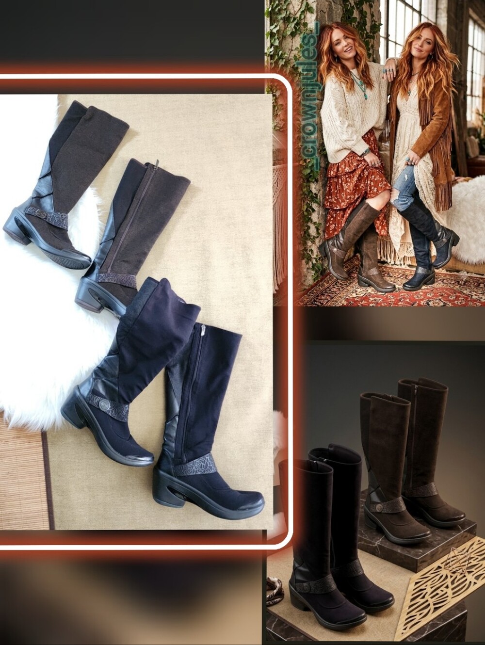 Bzees Knee Boots Fall Euphoria Tall Booties Women 10